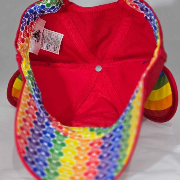 💥Sale💥Disney Parks Adult Rainbow Baseball Hat Unisex - Picture 3 of 5
